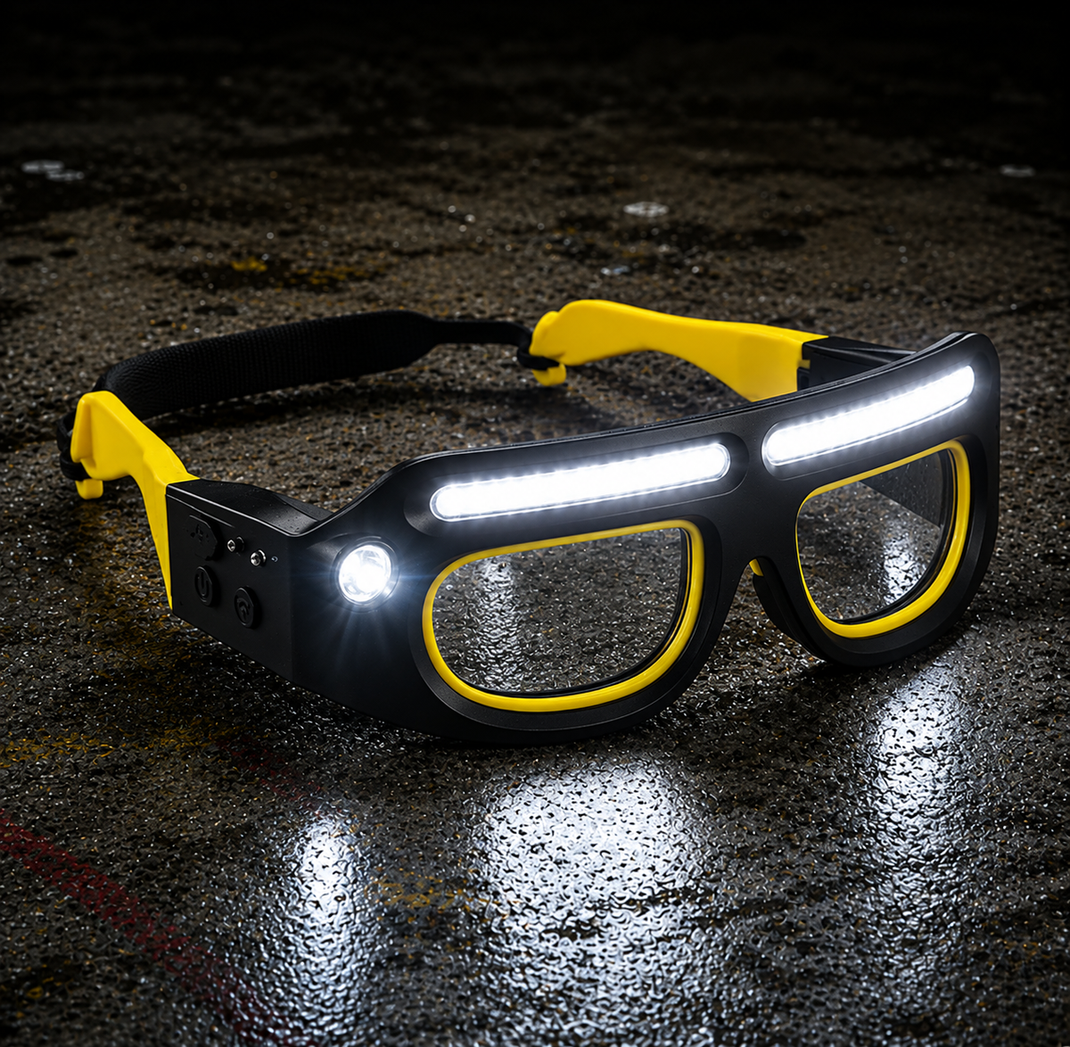 GritLight LED - LED Work Safety Glasses